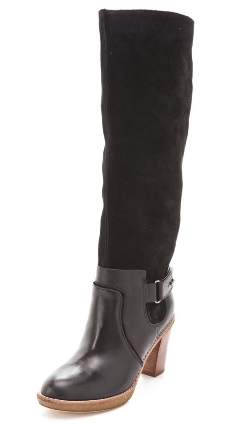 michael kors two tone boots on sale